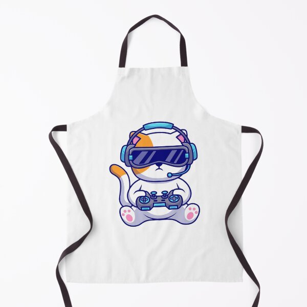 Item preview, Cool Cat Gamer Wearing VR Headset designed and sold by Autotred.