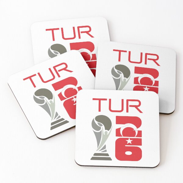 Item preview, Turkey 2026 Soccer World Cup Trophy Turkish Flag Design designed and sold by tarzbol.