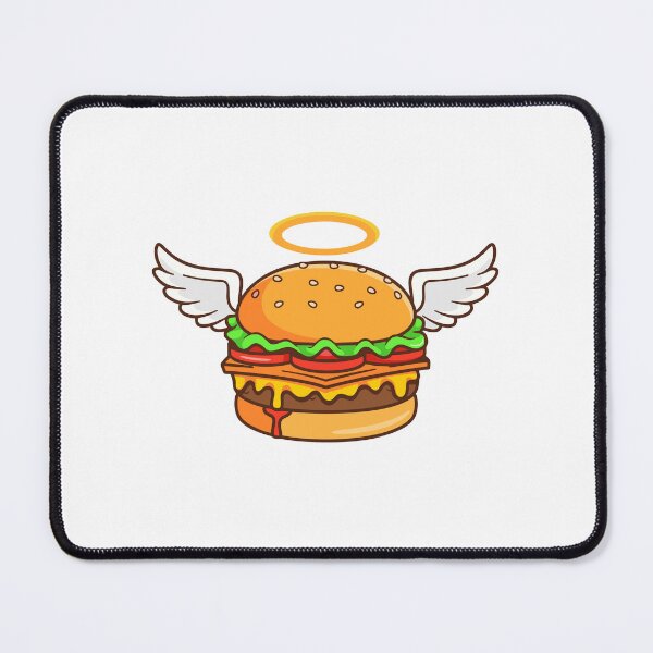 Item preview, Holy Burger Angel with Wings and Halo designed and sold by Autotred.