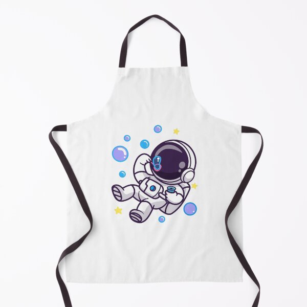 Item preview, Cute Astronaut Blowing Bubbles in Space designed and sold by Autotred.