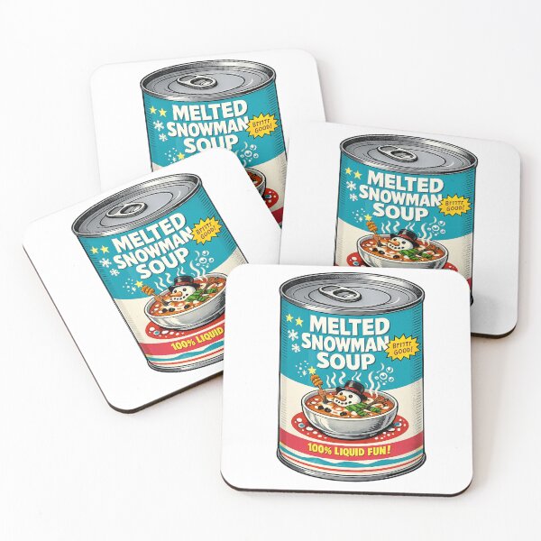 Item preview, Can of Snowman Pop Art Soup, Best "before breakfast" snack in the universe.  designed and sold by Gunnar Hermansen.
