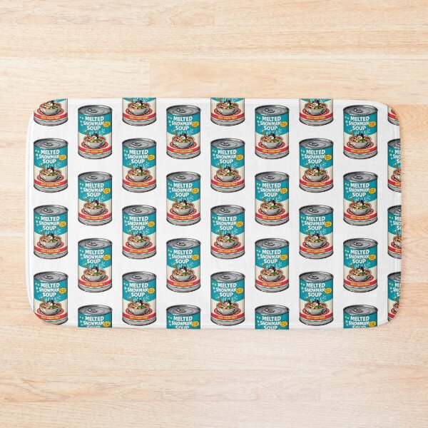 Item preview, Can of Snowman Pop Art Soup, Best "before breakfast" snack in the universe.  designed and sold by Gunnar Hermansen.