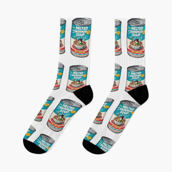 Item preview, Can of Snowman Pop Art Soup, Best "before breakfast" snack in the universe.  designed and sold by Gunnar Hermansen.