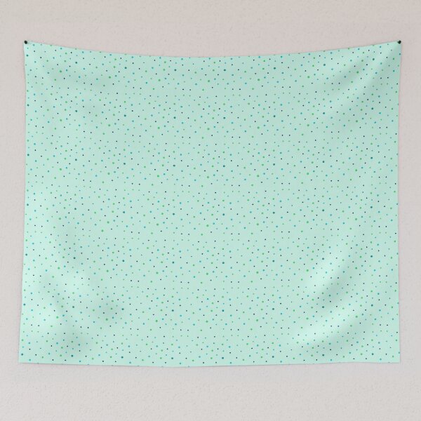 Item preview, Frosty Mint Speckle - Minimalist Pastel Dot Pattern designed and sold by Lainey1978.