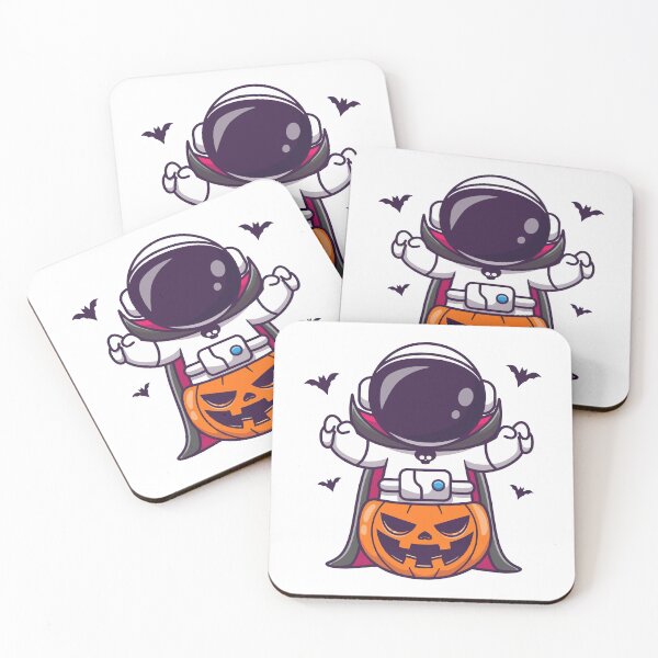 Item preview, Spooky Astronaut Vampire Pumpkin Halloween designed and sold by Autotred.