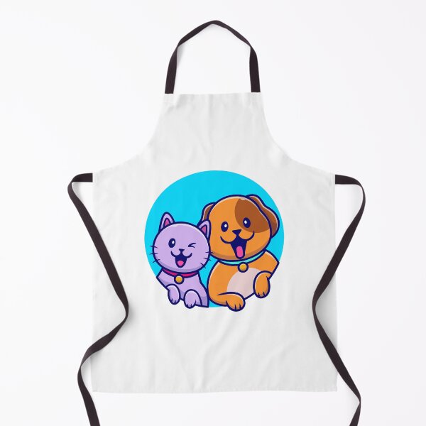 Item preview, Cute Cat and Dog Best Friends Portrait designed and sold by Autotred.