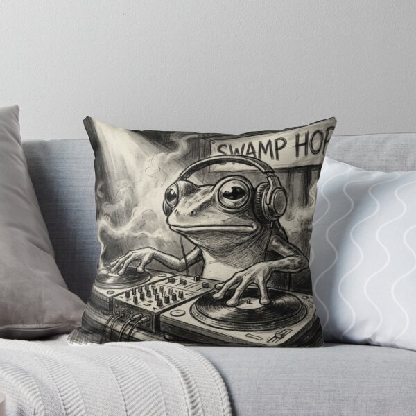 Item preview, Disc Jockey Frog Design designed and sold by MahanArts.