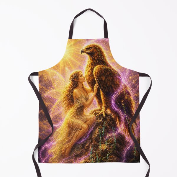 Item preview, Golden Eagle Guardian and the Violet Light Fairy designed and sold by Art7Dimension.