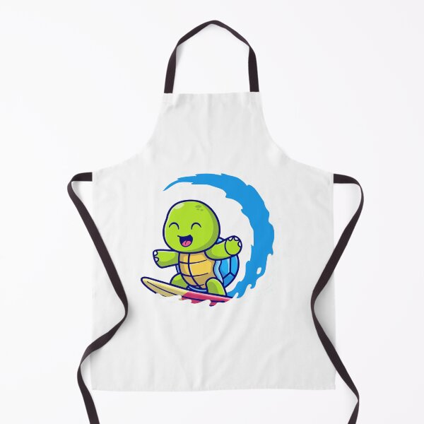 Item preview, Cute Turtle Surfing Cartoon Blue Wave Summer designed and sold by Autotred.