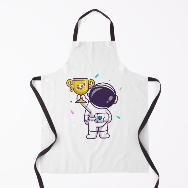 Item preview, Winner Astronaut Holding Gold Trophy Space Champion designed and sold by Autotred.