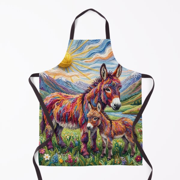 Item preview, Yarn Donkey With Yarn Foal designed and sold by Tridentulus.