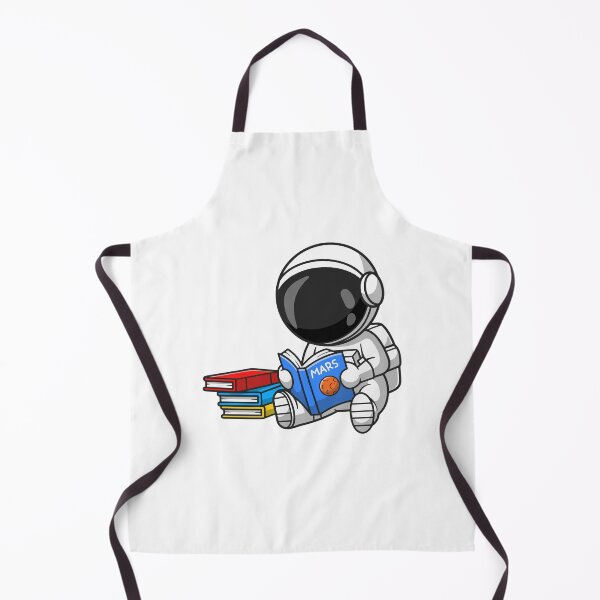 Item preview, Astronout Reading Book About Mars Planet Space designed and sold by Autotred.