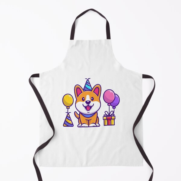 Item preview, Cute Corgi Dog Birthday Party Celebration designed and sold by Autotred.