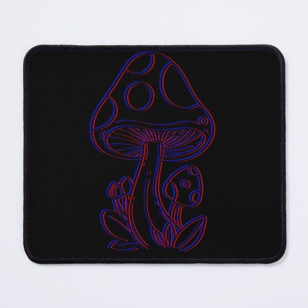 Item preview, Psychedelic Neon Mushroom Design designed and sold by Vileprint.