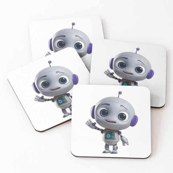 Item preview, Geary Bot™  Waving Hello--Cute Robot Character designed and sold by Gearybot.