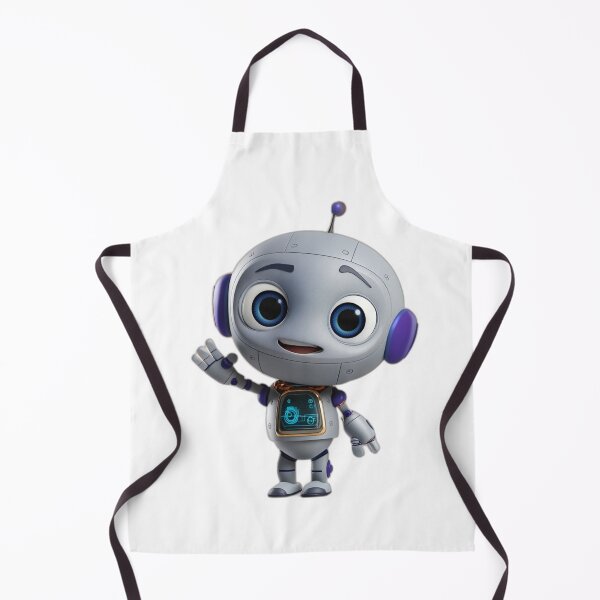 Item preview, Geary Bot™ Waving Hello--Cute Robot Character designed and sold by Gearybot.