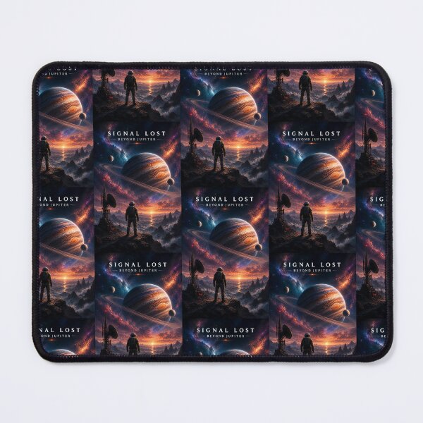 Item preview, Signal Lost Beyond Jupiter Space Explorer Poster designed and sold by ArtComixHaven.