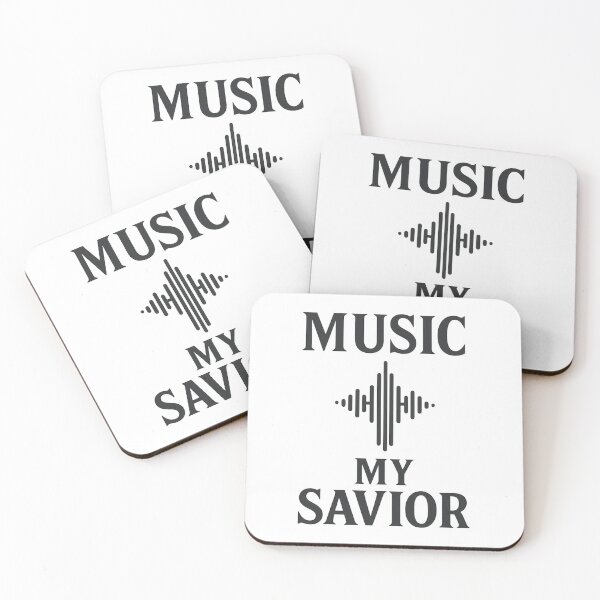 Item preview, Music My Savior Dark Vintage Music Lover Design designed and sold by Sonic Nova Studios.