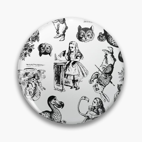 Item preview, alice in wonderland fantasy illustration vintage designed and sold by Gossip Rag.