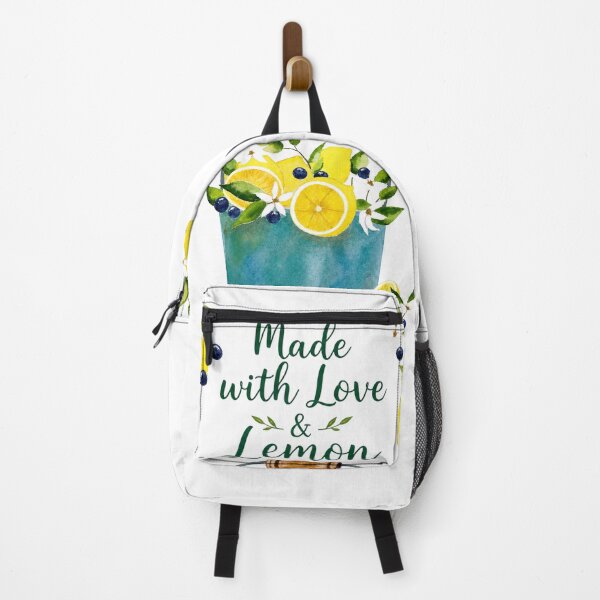 Item preview, Made with Love & Lemon Watercolor Kitchen Art designed and sold by DIY by Daphne Co..