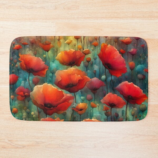 Item preview, Expressionist Poppy Garden designed and sold by Glimmersmith.