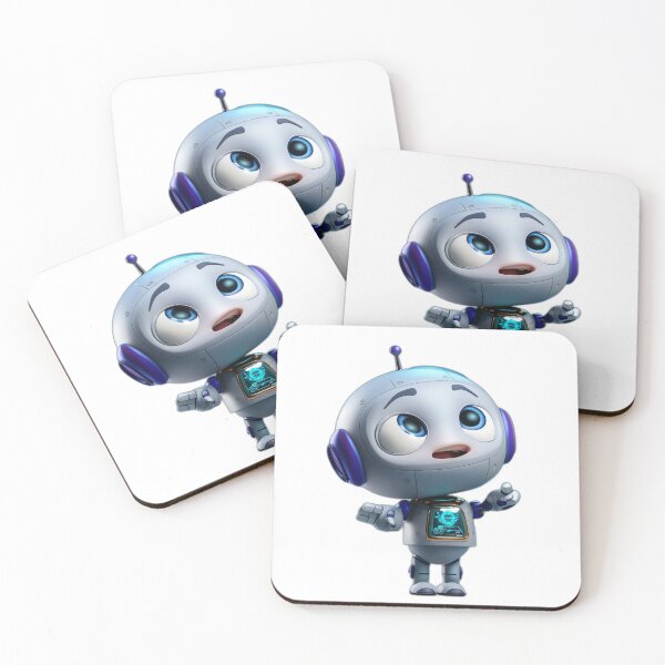 Item preview, Geary Bot™ Looking Up in Wonder — Cute Robot Character designed and sold by Gearybot.