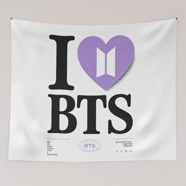Item preview, I LOVE BTS designed and sold by brexastore.