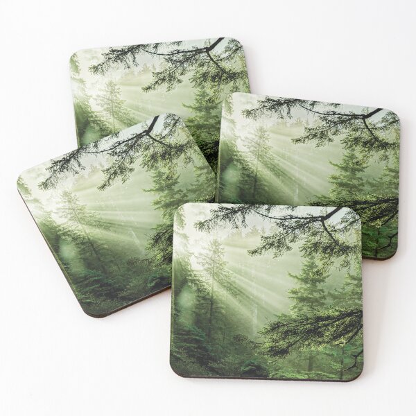 Item preview, Morning Rays Through An Oregon Rain Forest designed and sold by Kay Brewer.