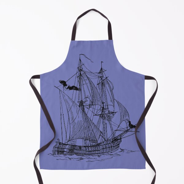 Artikelvorschau, Pirate Ship Adventure - Vintage Sailing Vessel, Treasure Hunter Nautical Art. entworfen und verkauft von LunaPrintCo.
