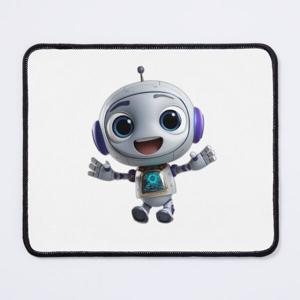 Item preview, Geary Bot™ Jumping for Joy — Happy Cute Robot designed and sold by Gearybot.