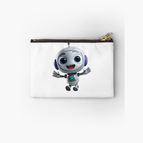 Item preview, Geary Bot™ Jumping for Joy — Happy Cute Robot designed and sold by Gearybot.