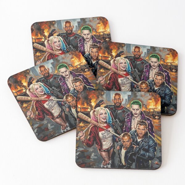 Item preview, Worst Heroes Ever: Suicide Squad Fine Art Tribute designed and sold by Art's Diner.