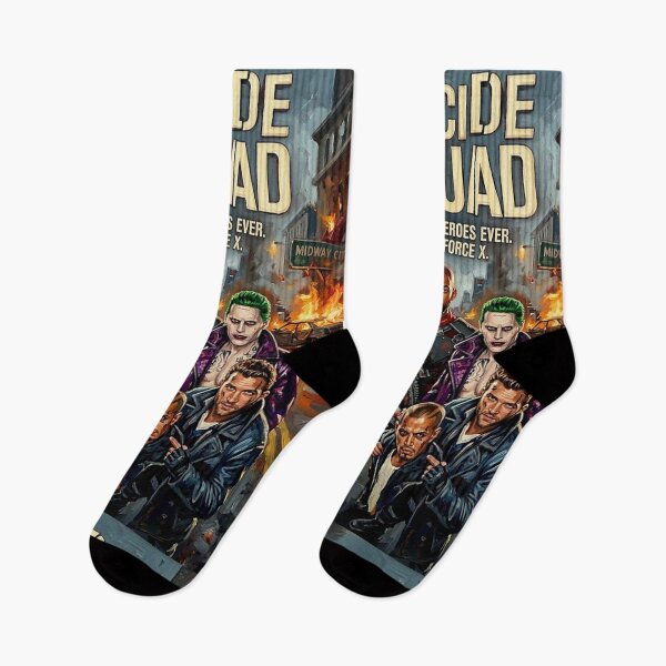 Item preview, Worst Heroes Ever: Suicide Squad Fine Art Tribute designed and sold by Art's Diner.