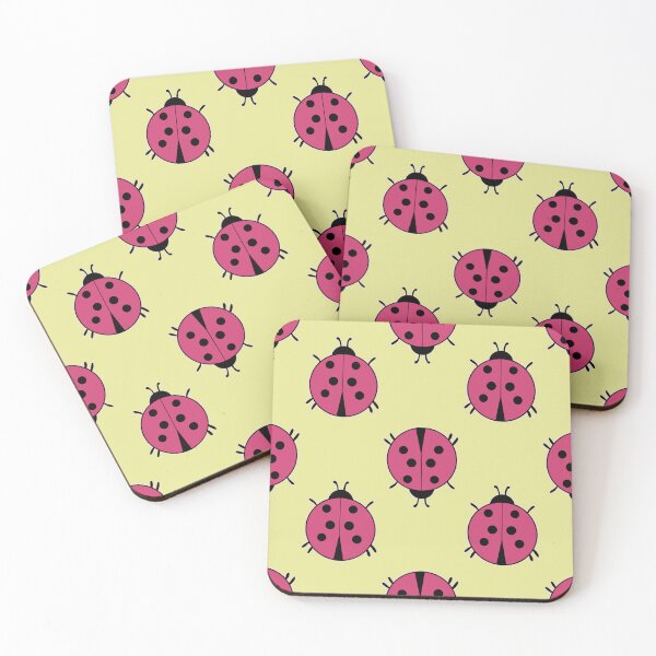 Item preview, Pink Ladybugs designed and sold by paigealayna.