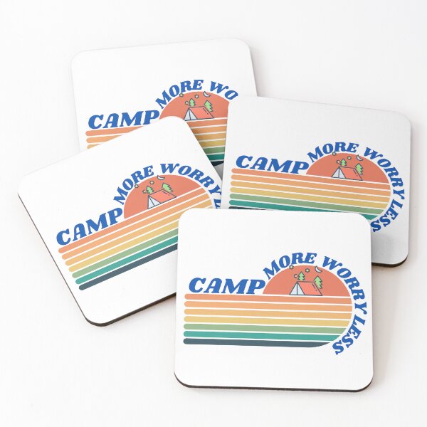 Item preview, Camp More Worry Less designed and sold by cadillacmt.