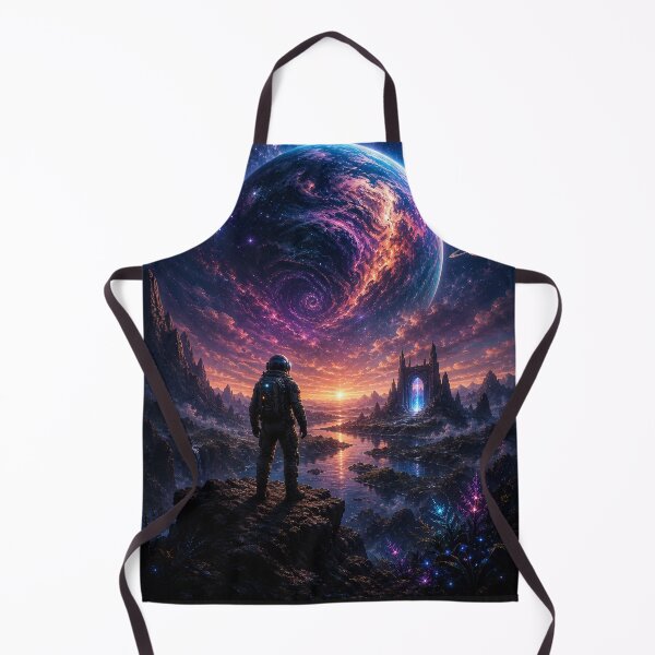 Item preview, Cosmic Gateway Beyond The Astronaut Horizon designed and sold by ArtComixHaven.