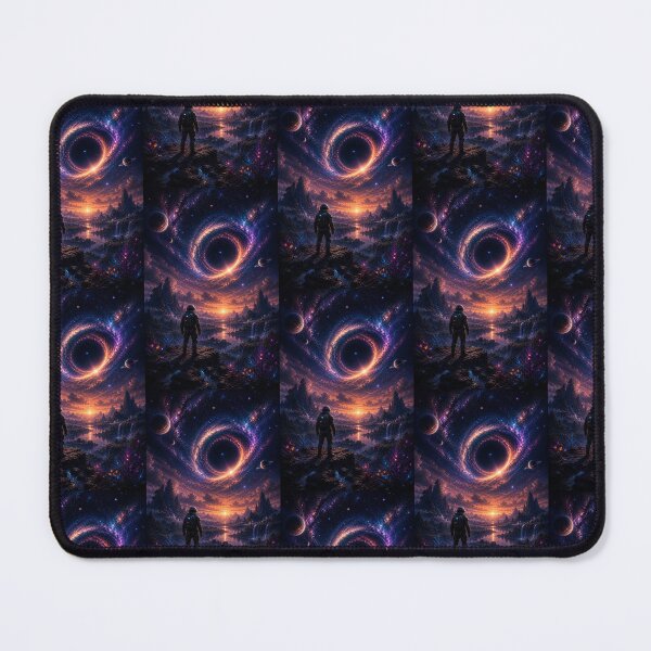 Item preview, Astronaut Beneath The Endless Cosmic Vortex designed and sold by ArtComixHaven.