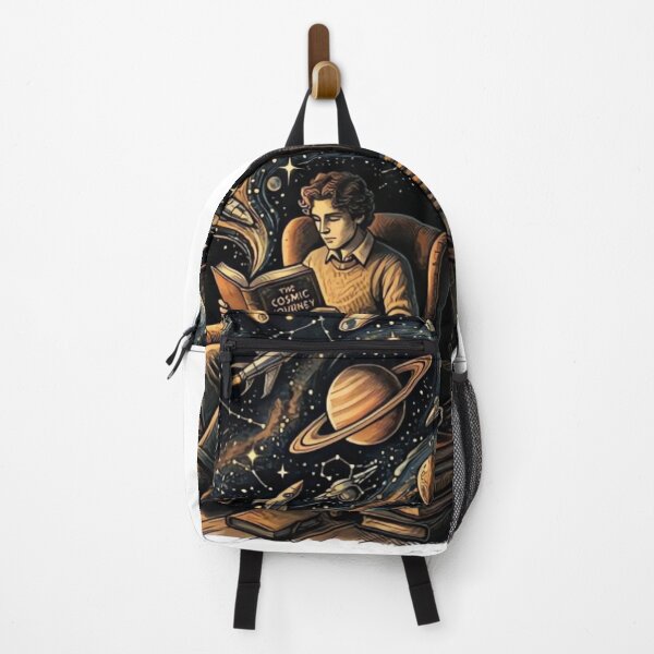 Item preview, Fictional World Is Better Vintage Sci-Fi Reading Illustration designed and sold by urbinet.