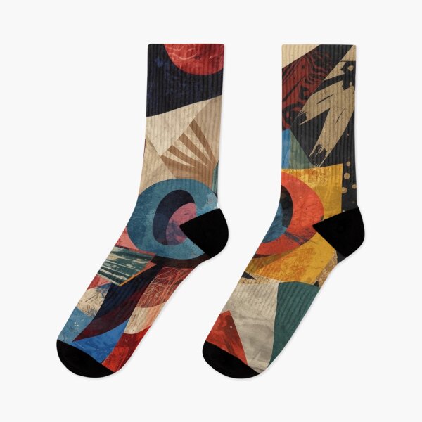 Item preview, Colorful retro typographic collage with laughing faces designed and sold by Rue Market.