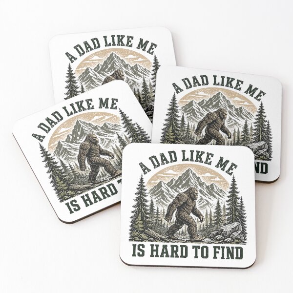 Item preview, A Dad Like Me Is Hard To Find funny bigfoot designed and sold by Kladhadredo.