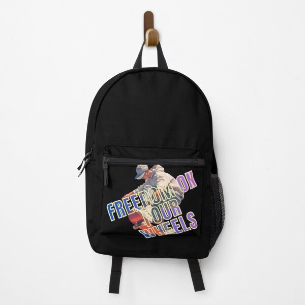 Item preview, ​Freedom On Four Wheels - Cool Skater Boy Art designed and sold by thazinart.