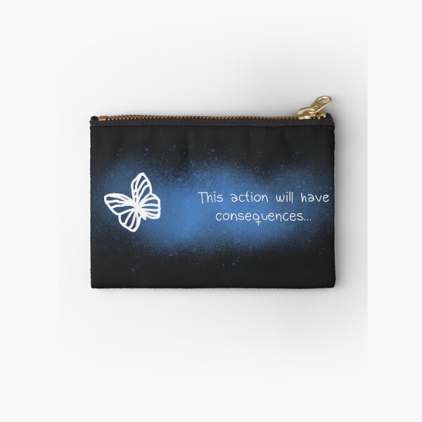 Item preview, This action will have consequences - blue + white designed and sold by megashakabrah.