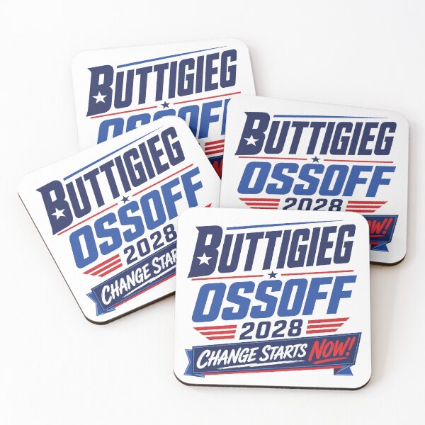 Item preview, Buttigieg Ossoff 2028 designed and sold by PresentTees.