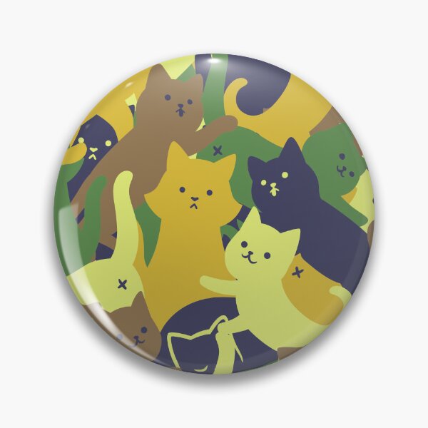 Item preview,  Catmouflage Cat Army by Tobe Fonseca designed and sold by Tobe Fonseca®.