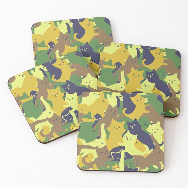 Item preview,  Catmouflage Cat Army by Tobe Fonseca designed and sold by Tobe Fonseca®.