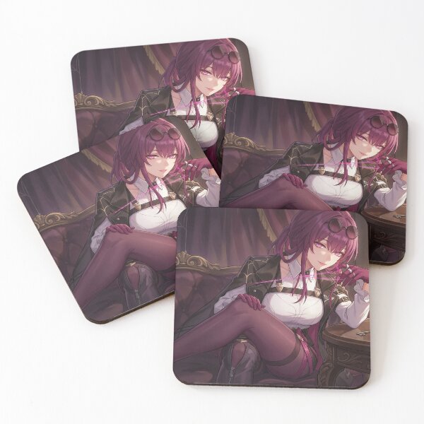 Item preview, Kafka // Honkai: Star Rail Illustration - Elegant Dark Anime Aesthetic Purple Gothic Art designed and sold by Astraphyllia.