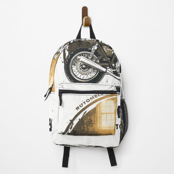 Item preview, Vintage Cafe Racer Motorcycle - Classic Custom Bike Garage Art designed and sold by Pochininki.