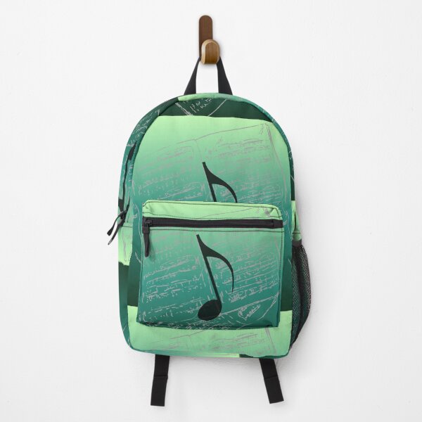 Item preview, Take Note Of The Music Green Gray Black designed and sold by BrightrDayMusicArt.
