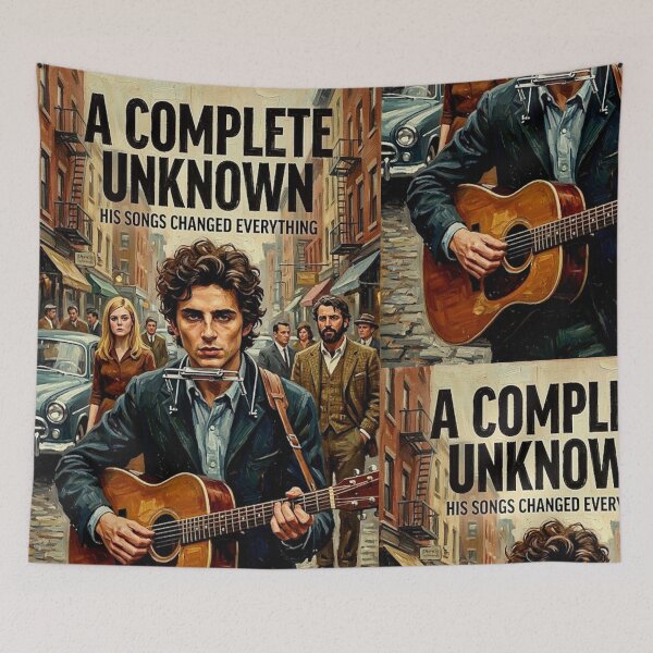 Item preview, The Folk Revolutionary: Broadstroke Bob Dylan Study designed and sold by Art's Diner.