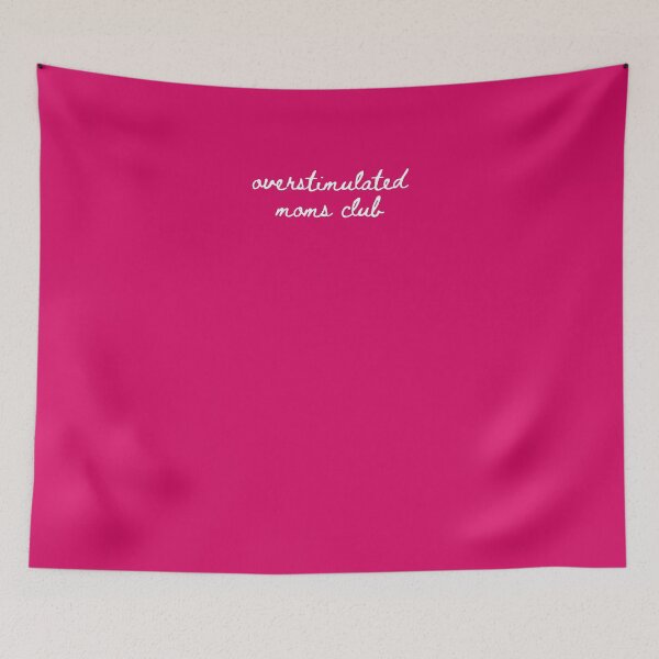 Item preview, Overstimulated Moms Club Funny Motherhood Quote designed and sold by moodjelly.